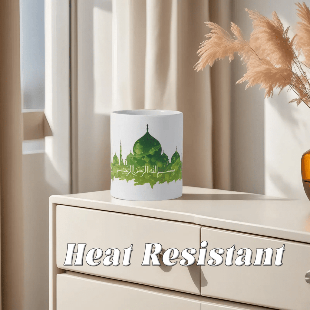 3D Thermal Transfer Printing Pixel-Perfect Muslim Photo Mug Cup(MC01)