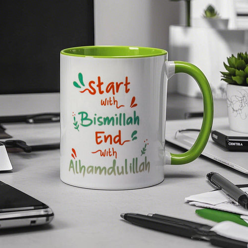 3D Thermal Transfer Printing Pixel-Perfect Muslim Photo Mug Cup(MC01)