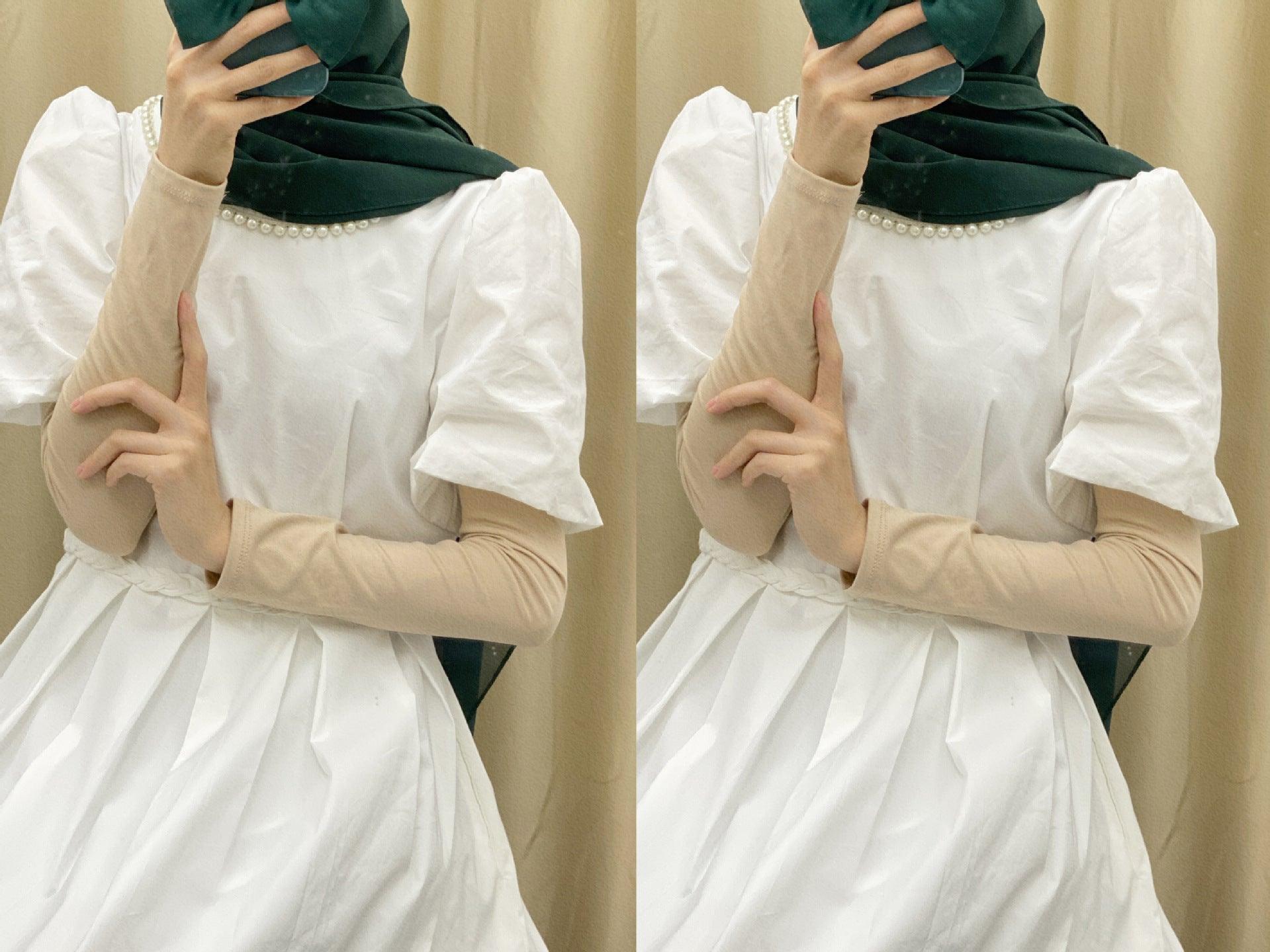 MAC120 Solid Color Modal Cotton Stretch Ice Sleeves