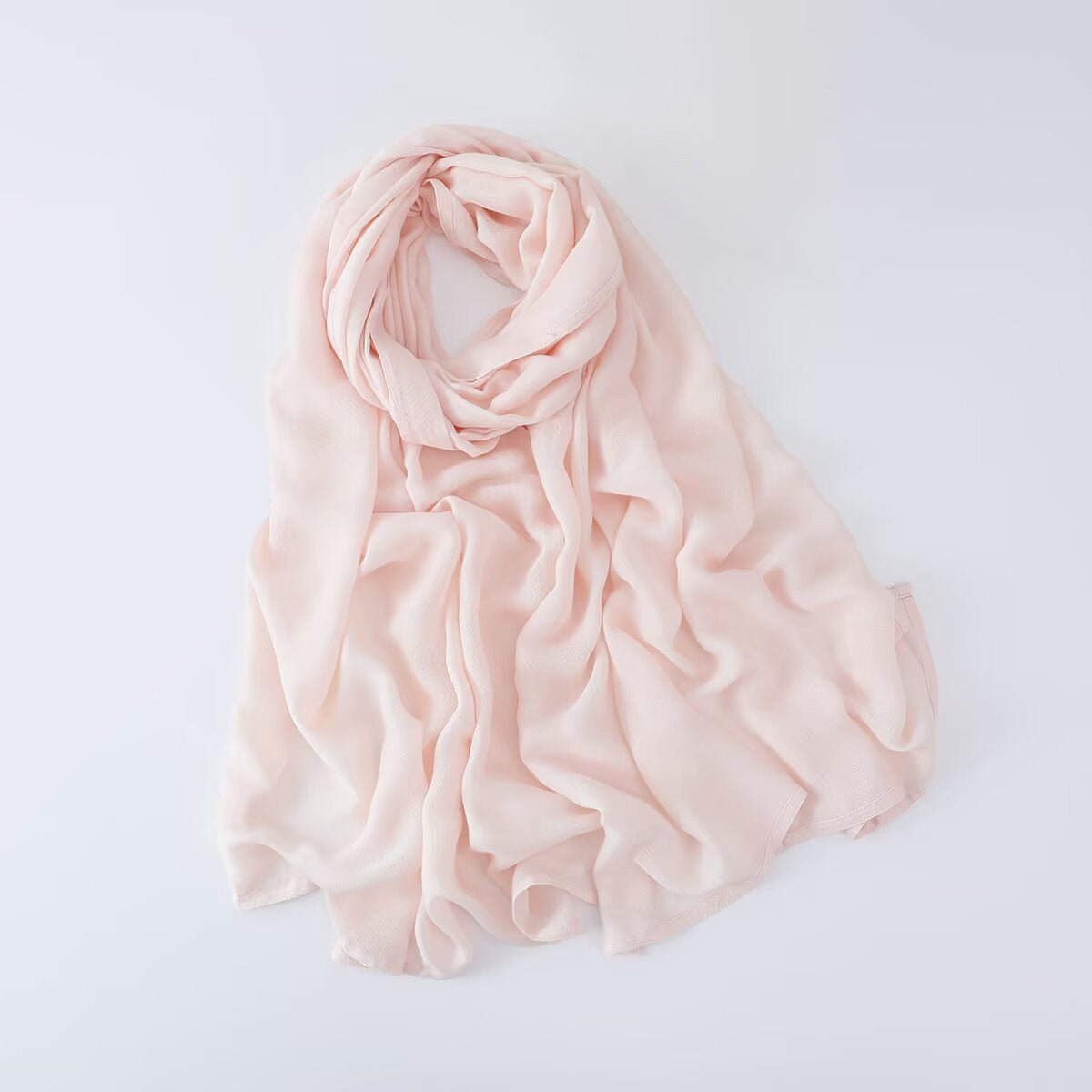 Solid Color Minimalist Versatile Soft Hijab‌ (MH170)