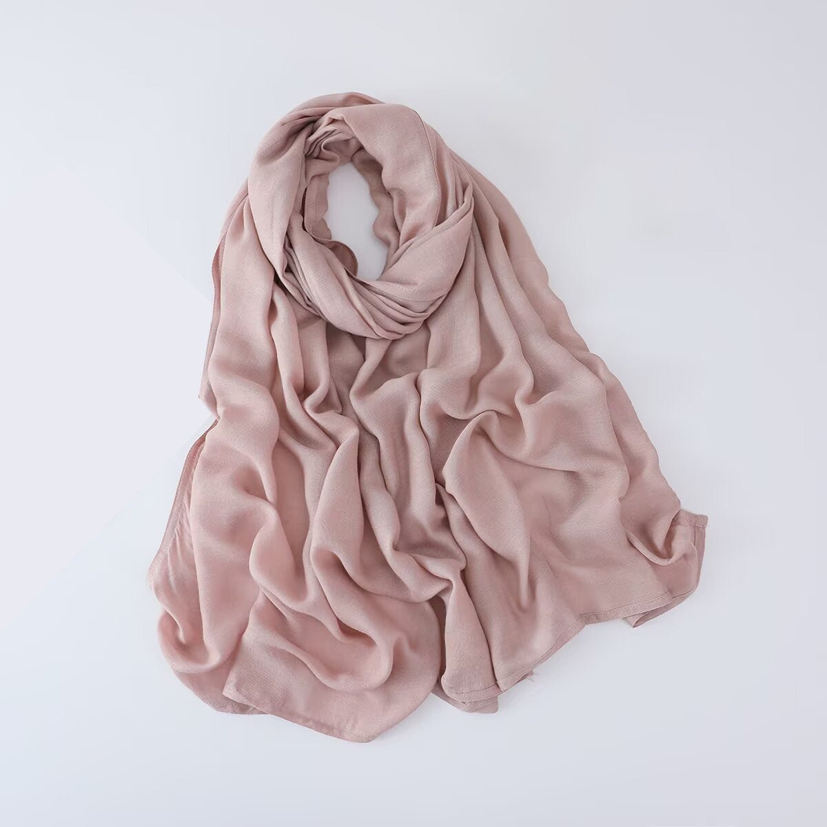 Solid Color Minimalist Versatile Soft Hijab‌ (MH170)