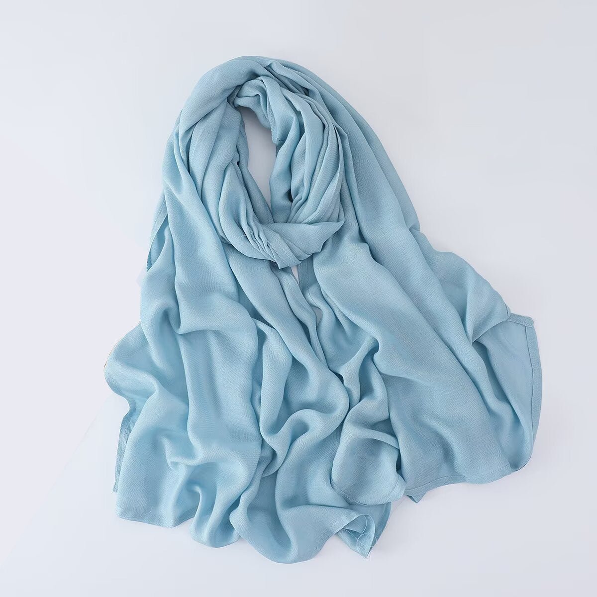 Solid Color Minimalist Versatile Soft Hijab‌ (MH170)