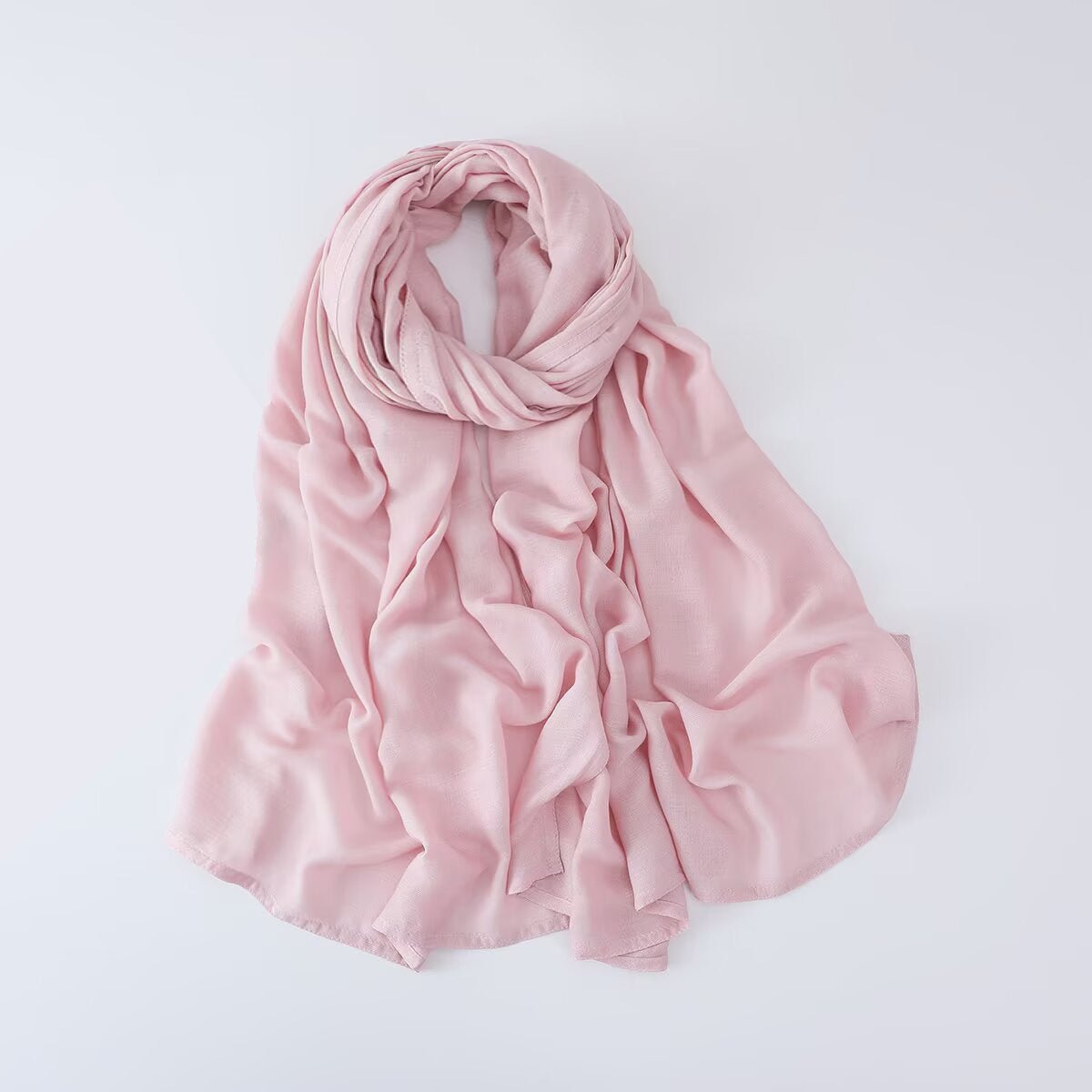 Solid Color Minimalist Versatile Soft Hijab‌ (MH170)