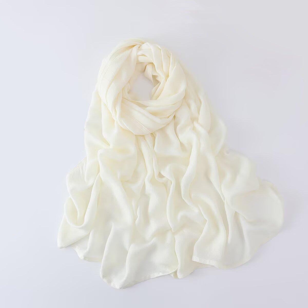 Solid Color Minimalist Versatile Soft Hijab‌ (MH170)