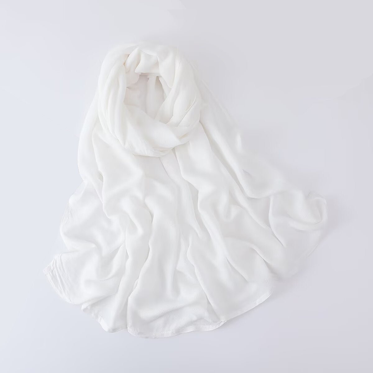 Solid Color Minimalist Versatile Soft Hijab‌ (MH170)